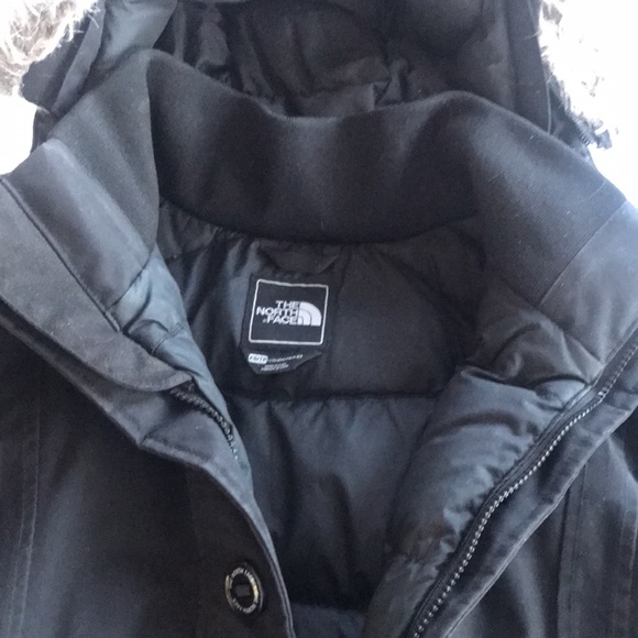 TheNorth Face Black Down Women’s Winter Coat Size XS - Picture 4 of 11